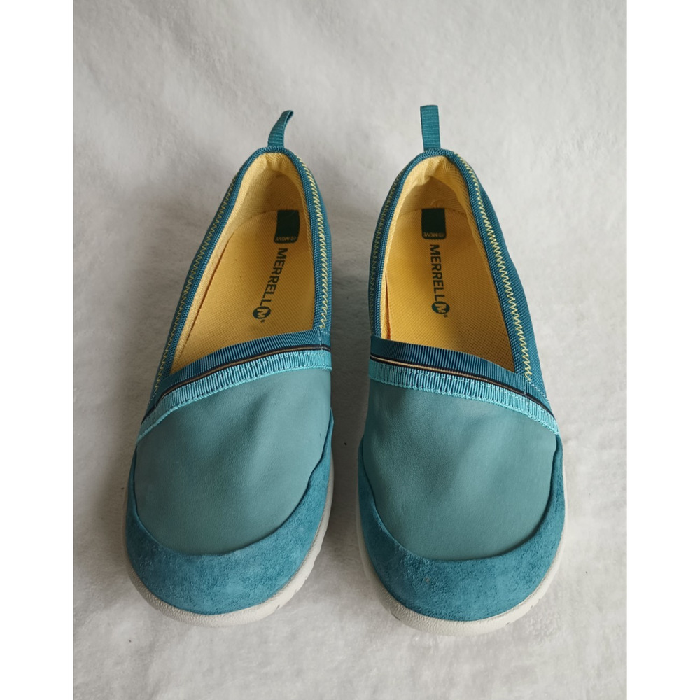 Merrell Britney Blue Slip On Shoes Women’s Size 9.5 Performance Casual Comfort